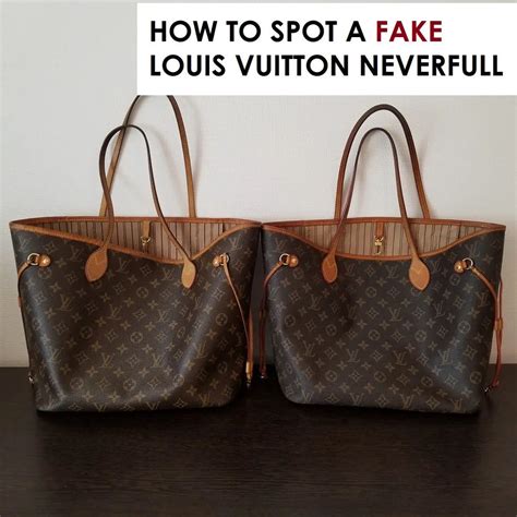 louis vuitton canvas neverfull pochette real vs fake|false louis vuitton neverfull bag.